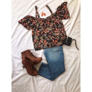 H&M off the shoulder shirt